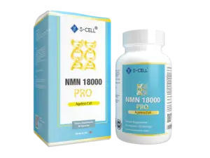S-CELL NMN 18000 PRO anti-aging longevity supplement for cellular rejuvenation