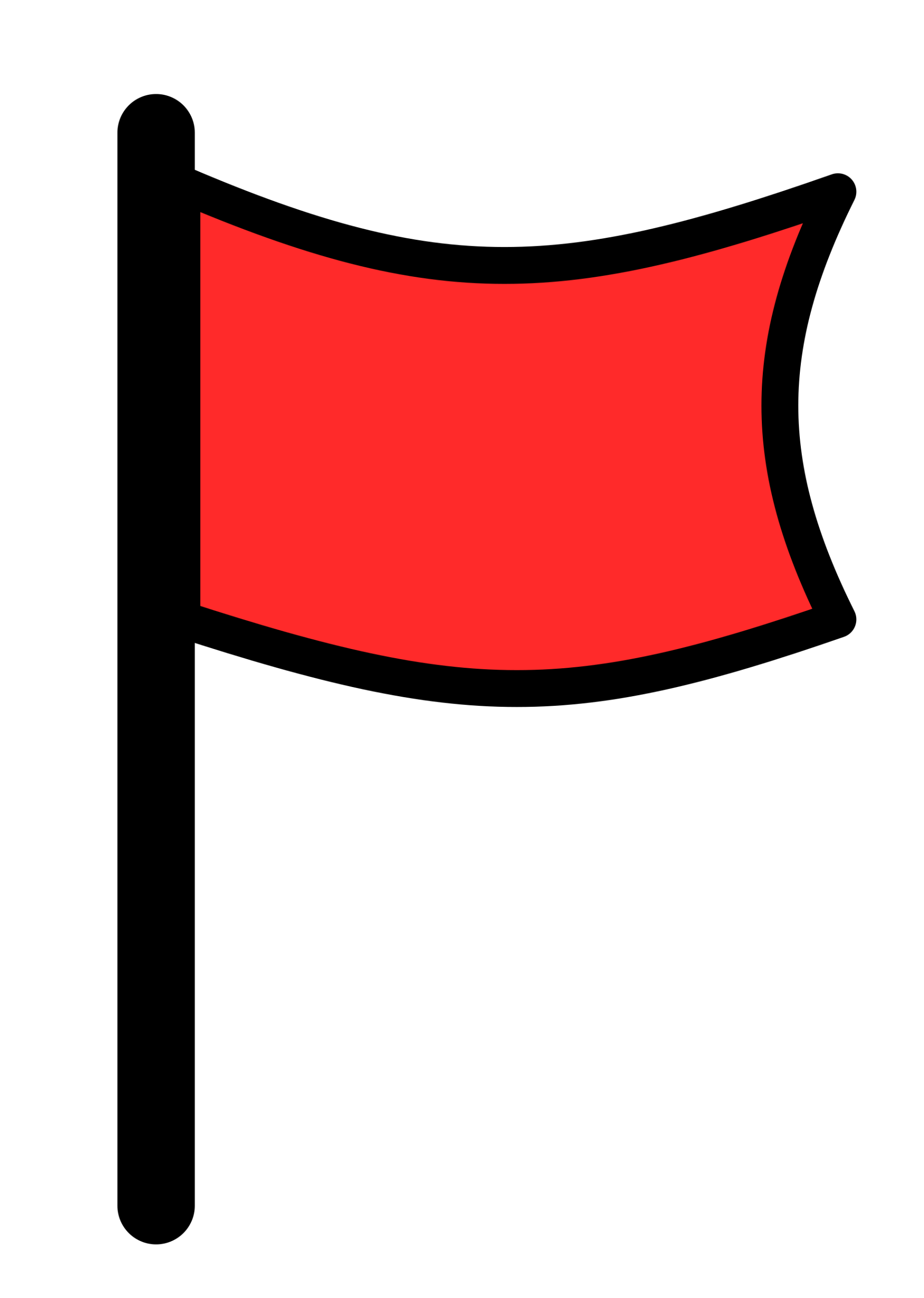 Red flag icon